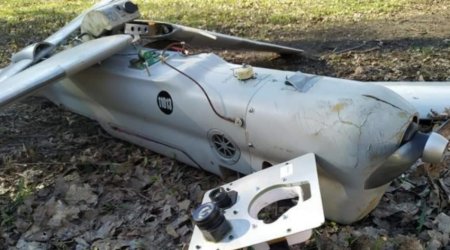 Ukraynada İrana məxsus daha bir PUA VURULDU - VİDEO  