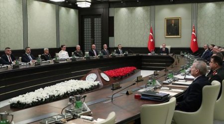 Türkiyə Təhlükəsizlik Şurasının iclasında Ermənistanın son təxribatları PİSLƏNİB