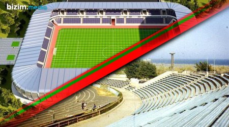 Sumqayıt stadionuna qovuşur – Tikinti prosesindən ən son VİDEOGÖRÜNTÜLƏR