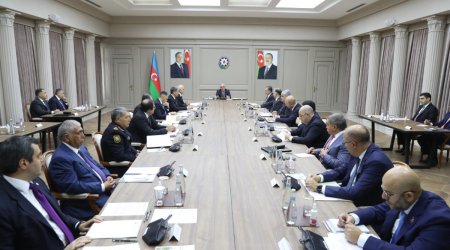 Nəqliyyatla bağlı problemlər MÜZAKİRƏ OLUNDU - FOTO