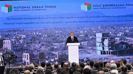 İlham Əliyev Qarabağ və Şərqi Zəngəzurdakı yenidənqurmadan DANIŞDI  