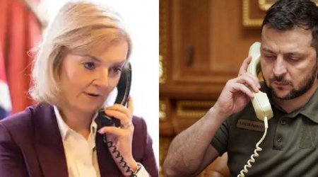Zelenski ilə Liz Trass arasında telefon danışığı olub – FOTO  