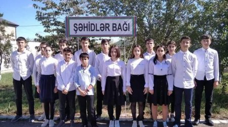 Qusarda şəhidlərin xatirəsinə bağ salındı – FOTO