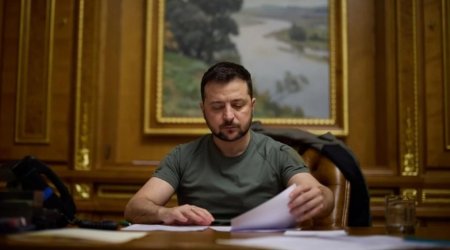 Zelenski ölkədə enerji verilməsinin məhdudlaşdırıldığını BƏYAN ETDİ