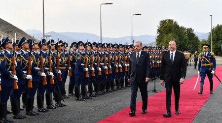 Cəbrayılda Rəcəb Tayyib Ərdoğanın qarşılanma mərasimi keçirilib - FOTO/VİDEO