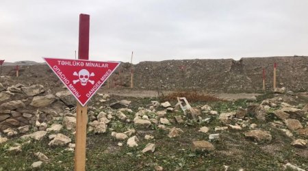 Mülki təyinatlı ərazilərin minalanması regionda sülh və təhlükəsizliyə təhdidlər yaradır – ANAMA  
