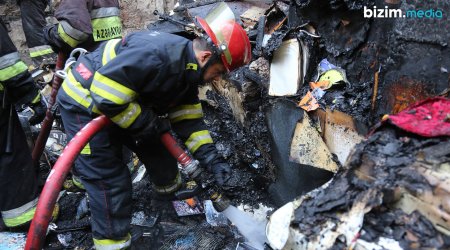 Bakının mərkəzindəki yanğının səbəbi bəlli oldu – FOTO/VİDEO