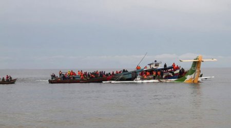 Tanzaniyada təyyarə qəzasında ölənlərin sayı 19-a çatdı