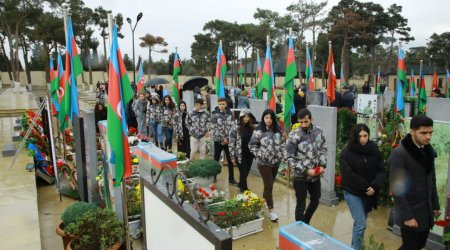 “İrəli” İctimai Birliyi Zəfər Günü ilə bağlı silsilə tədbirlər keçirib - FOTO