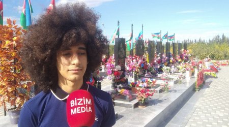 Misirli oğlanın QARABAĞ hekayəsi – “Qardaşımın şəhid olduğu torpaqları görmək arzum var” - FOTO