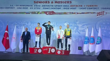 Kikboksinqçilərimiz Avropa çempionatında 17 medal qazandılar - FOTO