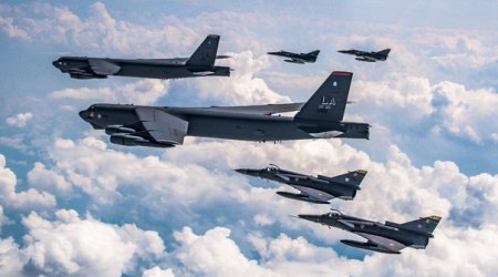 Cənubi Koreyanın qırıcıları havaya qalxdı - BÖLGƏDƏ VƏZİYYƏT GƏRGİNLƏŞİR - VİDEO