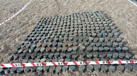 Sarıbabada tapılan minalarla bağlı sülhməramlılar MƏLUMATLANDIRILDI