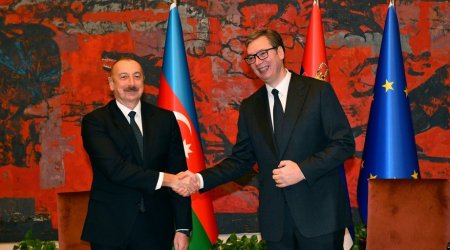 “Serbiya və Azərbaycan beynəlxalq arenalarda bir-birini dəstəkləyir” – İlham Əliyev