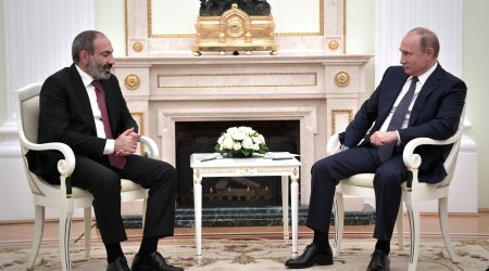 Putin və Paşinyanın görüşü keçirilib – Nələr müzakirə olunub?