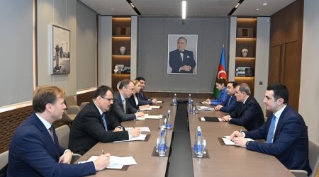 Ceyhun Bayramov Toivo Klaarla GÖRÜŞDÜ