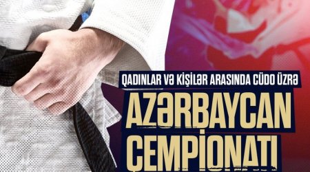 Cüdo üzrə Azərbaycan çempionatı KEÇİRİLƏCƏK