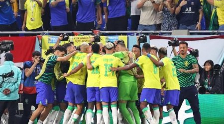 Braziliyanı 1/8 finala yüksəldən qələbə - VİDEO