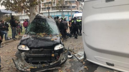 Türkiyədə dəhşətli YOL HADİSƏSİ – 17 yaralının olduğu qəzadan GÖRÜNTÜLƏR 