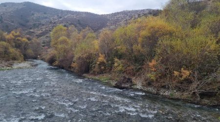 Meşəli dağlara malik Laçının payız GÖRÜNTÜLƏRİ - ÖZƏL 