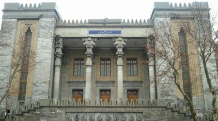 Fransanın İrandakı səfirinə etiraz notası təqdim olundu