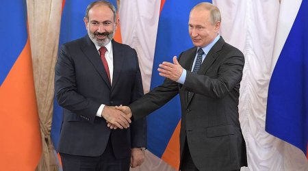 Putin sabah Bişkekdə Paşinyanla görüşəcək