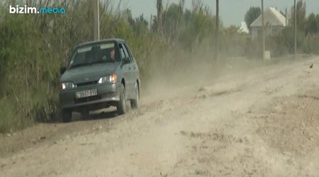 Kürdəmirin Muğanlı kəndinə gedən YOLSUZLUQ – 4 km-lik məsafə 40 ildir təmir edilmir - FOTO