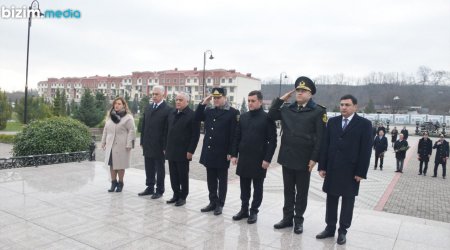 Ulu öndər Heydər Əliyev Qubada belə anıldı - FOTO 