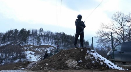 Aksiya keçirilən yerdə DİN və Daxili Qoşunların əməkdaşları növbətçilik edir - FOTO