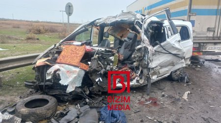 Bakı-Quba yolundakı qəzada ölən 6 nəfərin kimliyi BƏLLİ OLDU - YENİLƏNİB