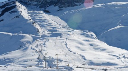 Azərbaycanda qış turizmi mövsümünə start verildi - FOTO