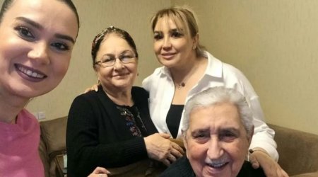 Onlar Arif Babayevi və xanımını evində ZİYARƏT ETDİLƏR - FOTO 