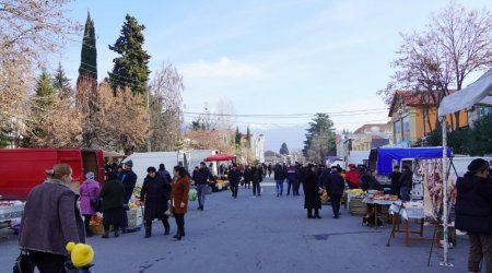 Zaqatalada bayram yarmarkası TƏŞKİL OLUNDU - FOTO 