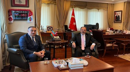 Azərbaycan və Türkiyə səfirləri Bakıda bir araya gəldilər
