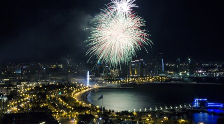 Bakı Bulvarında ATƏŞFƏŞANLIQ təşkil olunub - VİDEO 