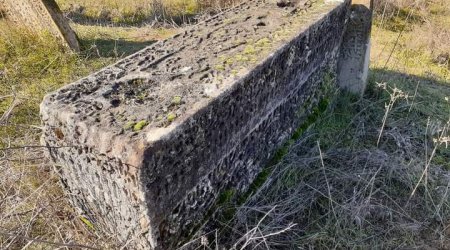 Meşə yanğınları Şabrandakı tarixi Xəlfəli məzarlığını risq altına salıb – FOTO