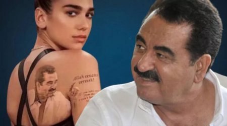 İbrahim Tatlısəsin Dua Lipa paylaşımı GÜLÜŞ DOĞURDU - FOTO