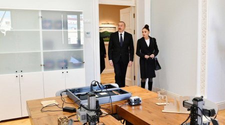 Prezident və birinci xanım Uşaq-Gənclər İnkişaf Mərkəzində yaradılan şəraitlə tanış oldular – FOTO  