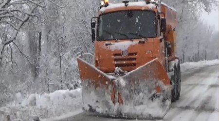 Muğanlı-İsmayıllı yolunda nəqliyyatın hərəkəti dayandı – FOTO