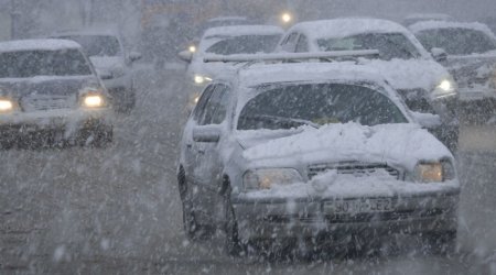 Hava şəraiti ilə əlaqədar ölkənin avtomobil yollarında VƏZİYYƏT  