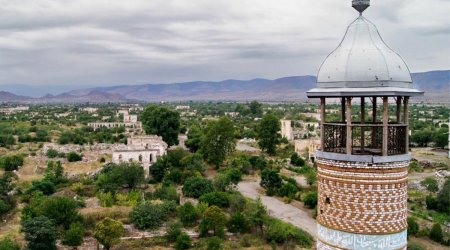 Moldovanın Azərbaycandakı səfiri Ağdama SƏFƏR ETDİ - FOTO 