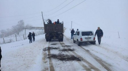 Cəlilabad-Yardımlı yolu açıldı