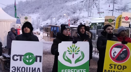 Xankəndi-Laçın yolunda etiraz aksiyası 32 gündür davam edir