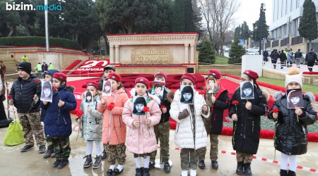 Şəhidlər Xiyabanı ziyarətə belə hazırlandı – FOTO/VIDEO REPORTAJ