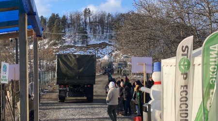 Laçın yolundan bu gün sülhməramlıların 47 avtomobili keçib - YENİLƏNİB