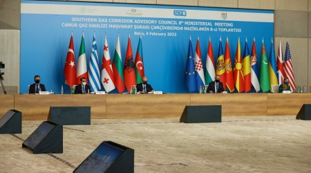 Cənub Qaz Dəhlizi Məşvərət Şurası Bakıda toplanacaq