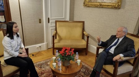 Leyla Abdullayeva Fransanın müdafiə və təhlükəsizlik komitəsinin sədri ilə regional məsələlərdən DANIŞDI 