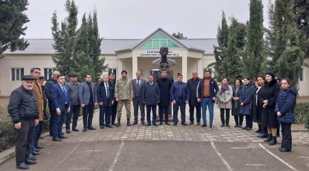 Ağdamda Rahib Məmmədovun adı verilən Döyüş Şöhrəti muzeyində anım mərasimi KEÇİRİLDİ - FOTO 