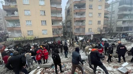 Azərbaycanlı tələbələr dağıntılar altından XİLAS EDİLDİLƏR 