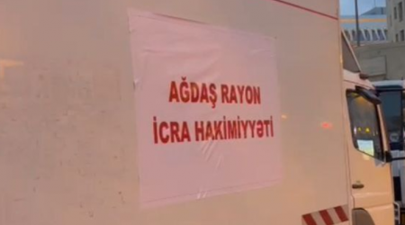 Ağdaş sakinləri Türkiyəyə yardım üçün SƏFƏRBƏR OLDULAR - FOTO 